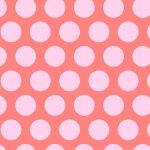 (Tula Pink) Roar!, Dinosaur Eggs in Blush