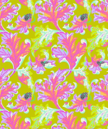 (Tula Pink) Tabby Road Deja Vu, Eek in Electroberry