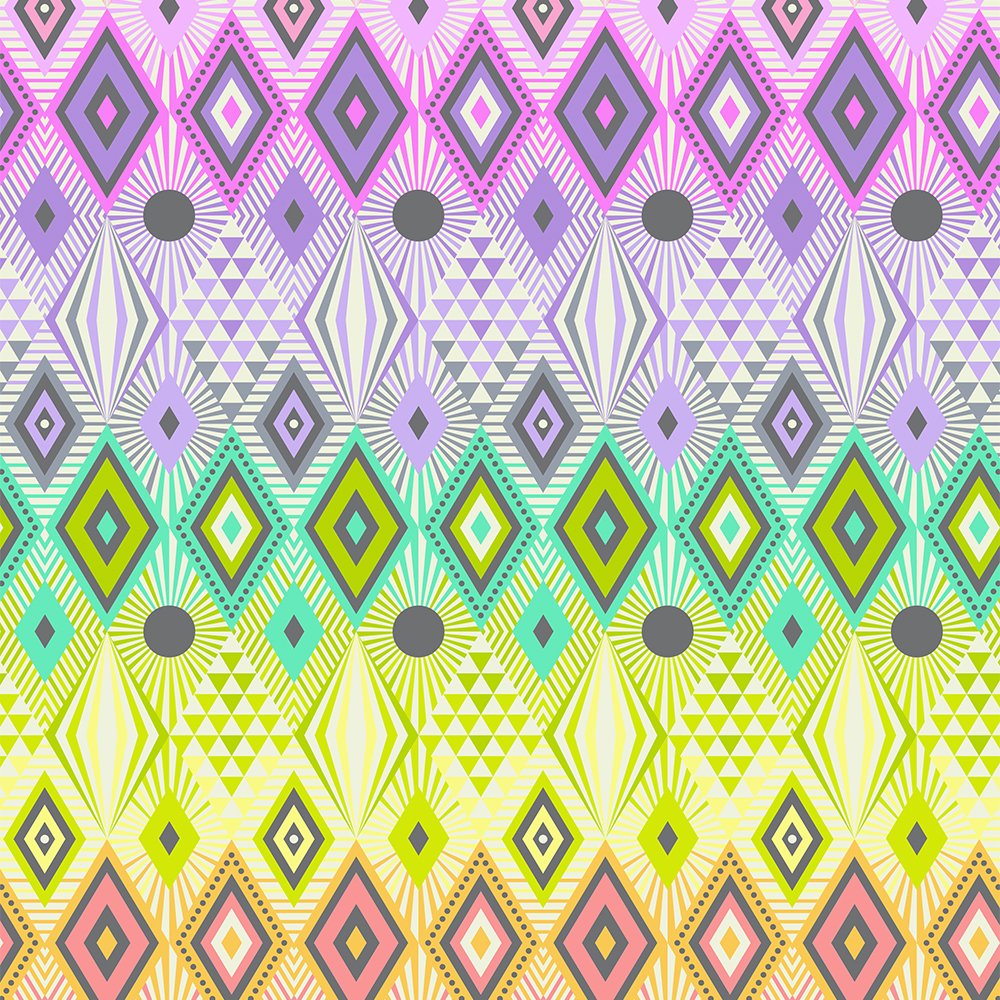 (Tula Pink) Tabby Road Deja Vu, Disco Lucy in Prism