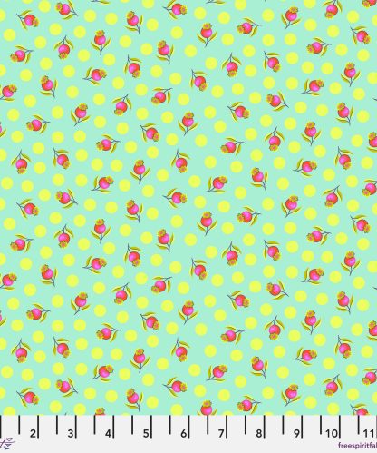 (Tula Pink) Untamed, Impending Bloom in Moonbeam