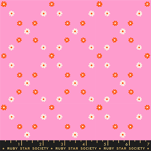 (Melody Miller) Best Day Ever, Diamond Flowers in Flamingo