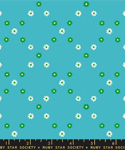 (Melody Miller) Best Day Ever, Diamond Flowers in Dark Turquoise