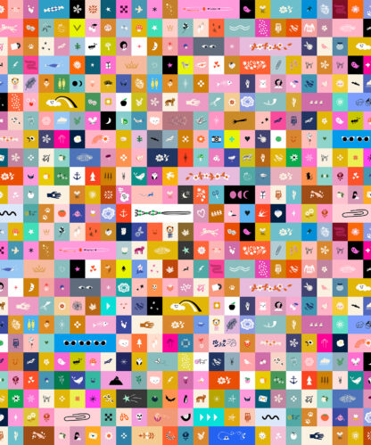 (Ruby Star Society) Selvedge Magic, Selvedge Icons in Multi