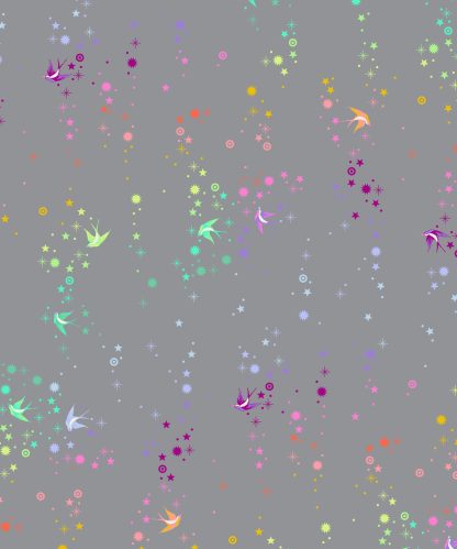 (Tula Pink) Graywork, Fairy Dust in Shadow