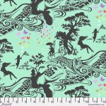 (Tula Pink) Prince Charming Deja Vu, Turtle Bay in Sweetmint