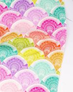 (Tula Pink) Prince Charming Deja Vu, Snail Scallop in Sugarrush