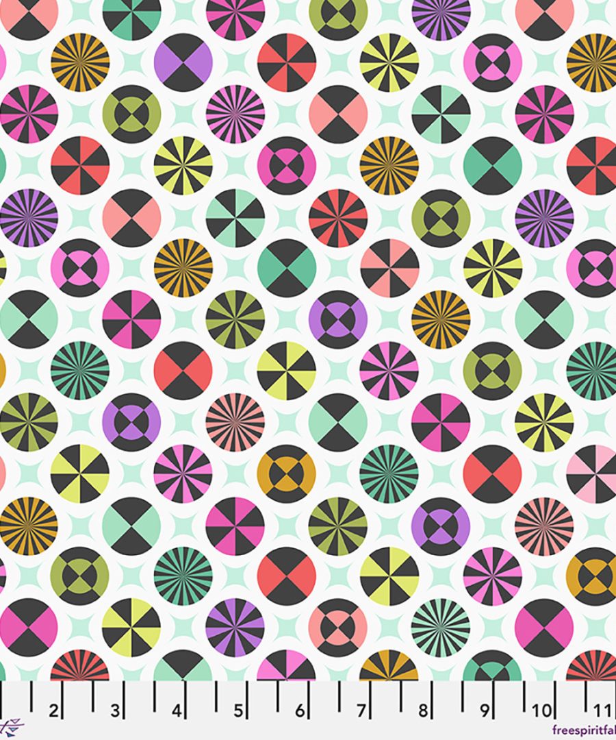 (Tula Pink) Prince Charming Deja Vu, Taffy in Sugarrush